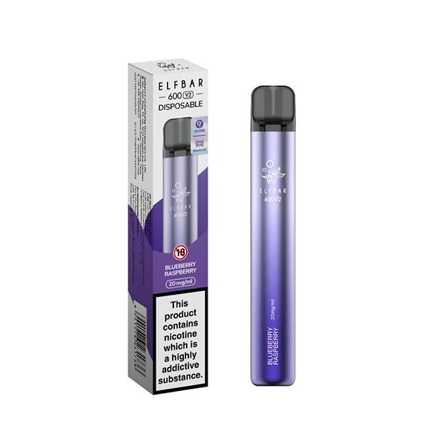 ELF Bar 600 V2 Disposable Vaping Device - Style Meets Satisfaction with 600 Flavorful Puffs