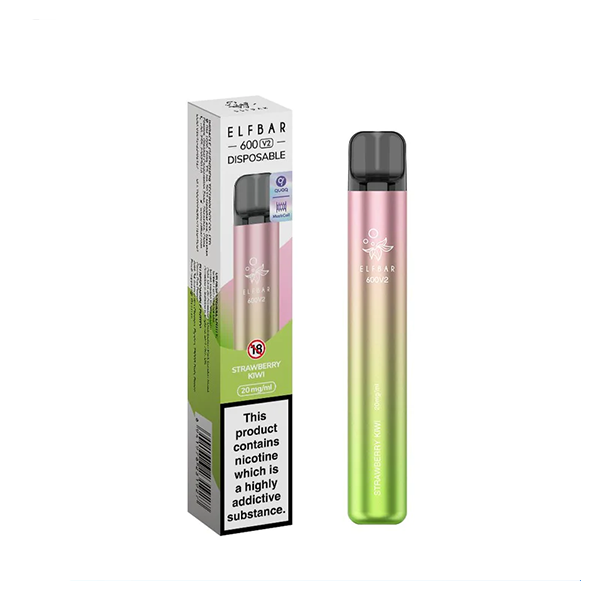 ELF Bar 600 V2 Disposable Vaping Device - Style Meets Satisfaction with 600 Flavorful Puffs