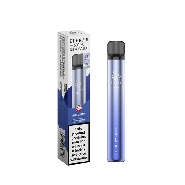 ELF Bar 600 V2 Disposable Vaping Device - Style Meets Satisfaction with 600 Flavorful Puffs