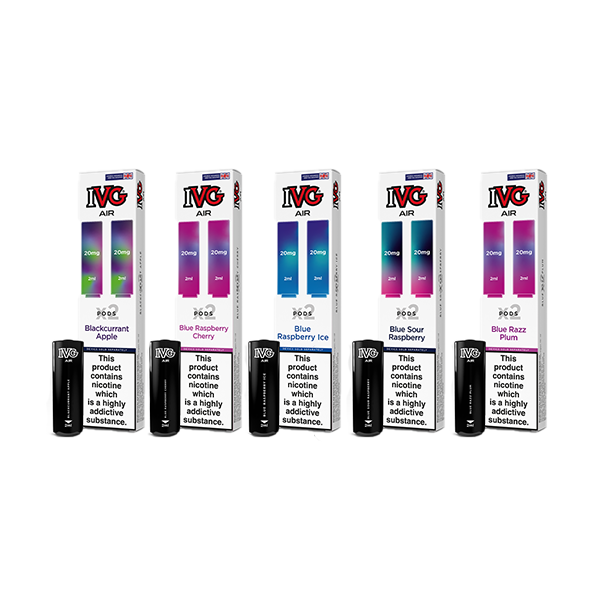 IVG Air Prefilled Pods 20mg - Smooth Vaping Without the Fuss