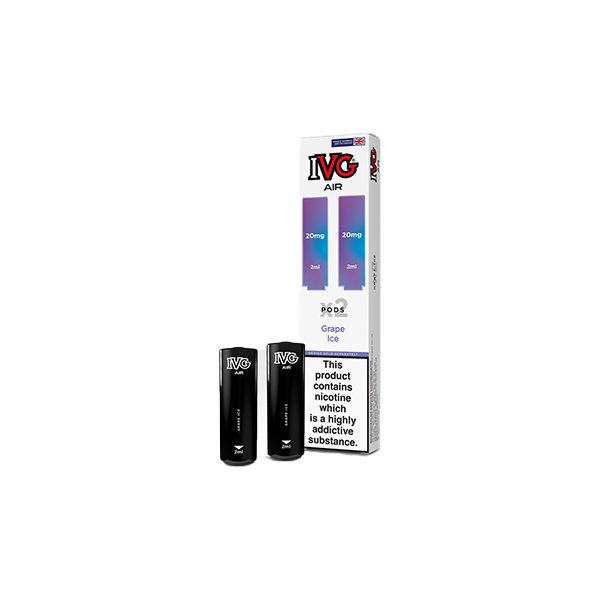 IVG Air Prefilled Pods 20mg - Smooth Vaping Without the Fuss