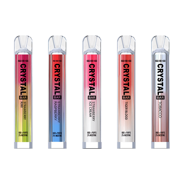 SKE Crystal Bar 600 Disposable Vape Device - Your Cheeky Pocket-Sized Vaping Companion