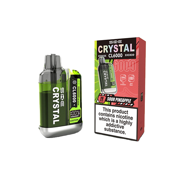 SKE Crystal CL6000 Vape Kit - 6000 Puffs of Pure Vaping Bliss