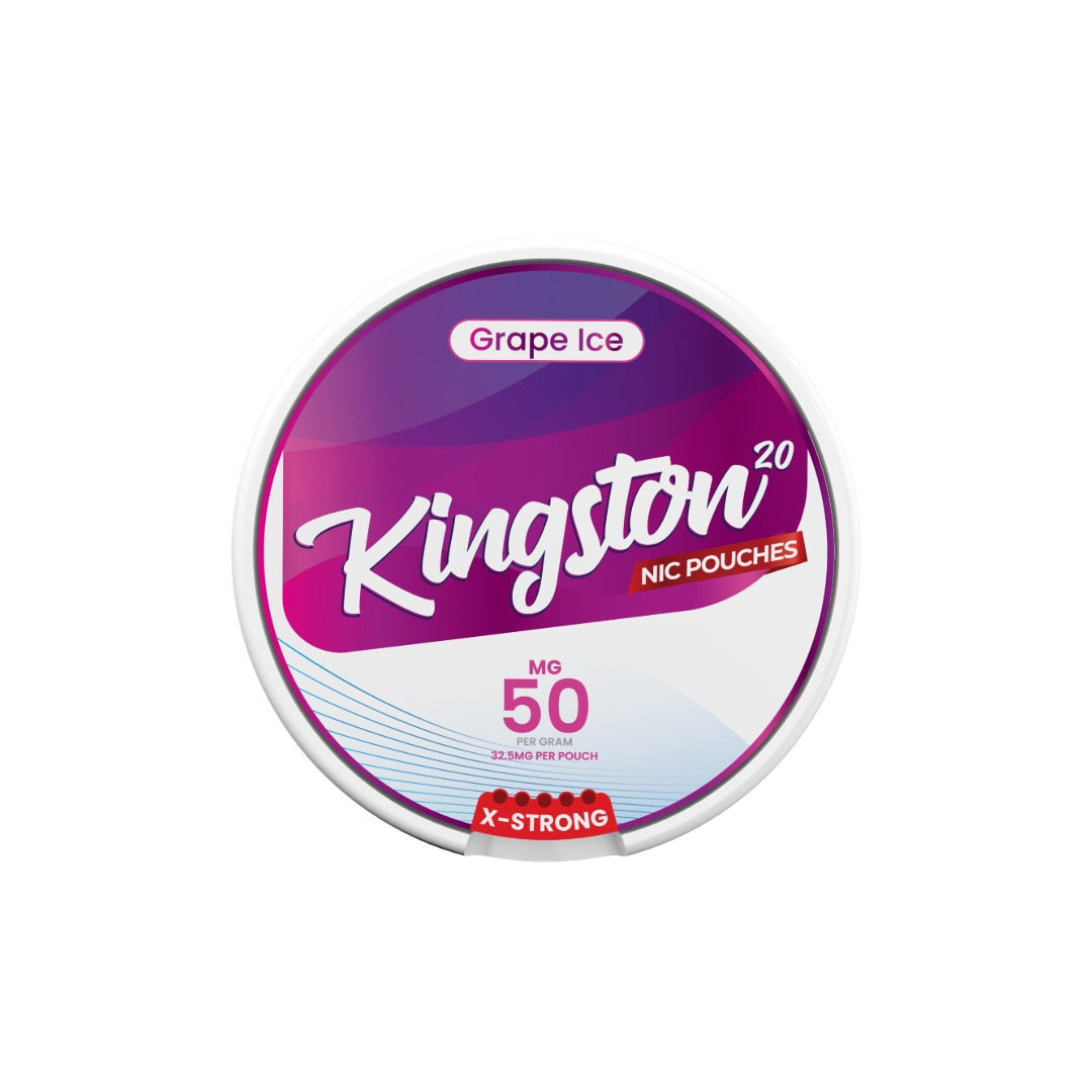 Kingston Nicotine Pouches - Power Up Your Day with 50mg Satisfaction