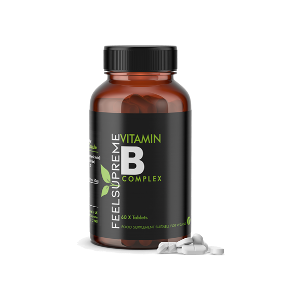 Feel Supreme Vitamin B Complex Tablets - Unlock Your Energy Dynamo