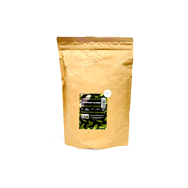Equilibrium CBD Tea Japanese Sencha - Relaxation in Every Biodegradable Pyramid Bag