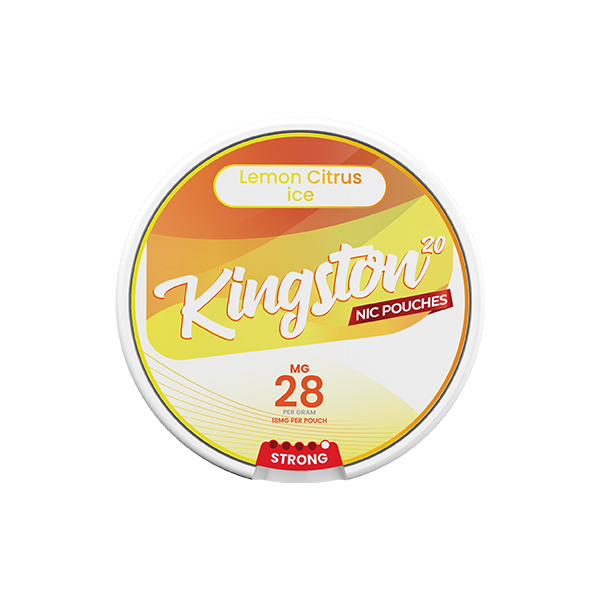 Kingston Nicotine Pouches - 28mg of Pure Nicotine Bliss in 20 Convenient Pouches