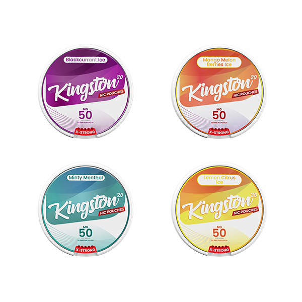 Kingston Nicotine Pouches - Power Up Your Day with 50mg Satisfaction