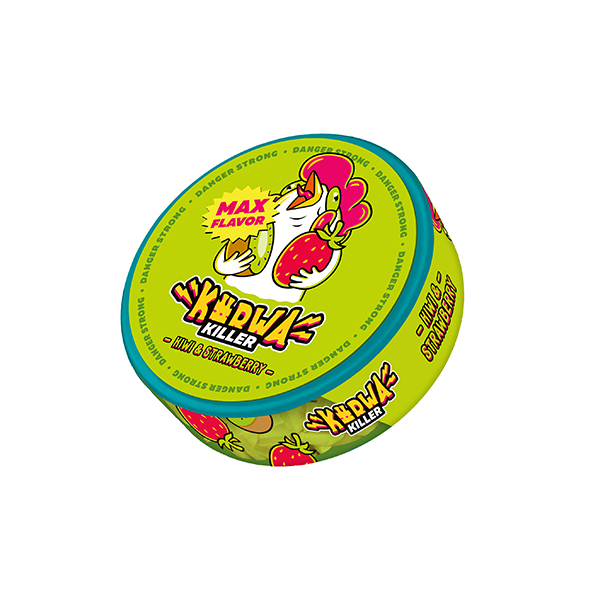 Kurwa Kurwa Killer Nicotine Pouches - Experience the Intense Kick of 46.9mg Nicotine