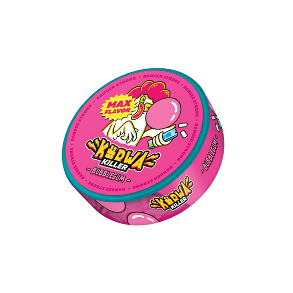 Kurwa Kurwa Killer Nicotine Pouches - Experience the Intense Kick of 46.9mg Nicotine