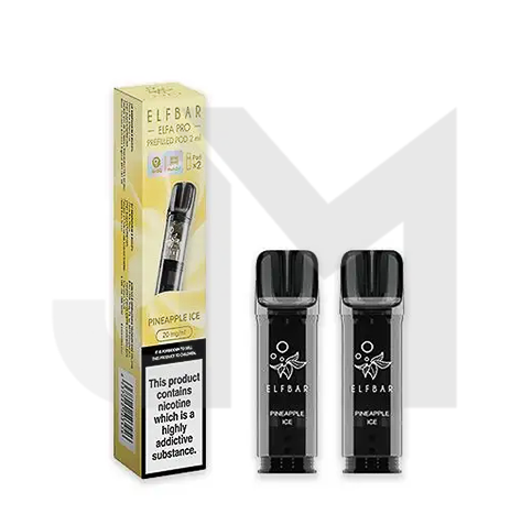 ELF Bar ELFA Pro Replacement Prefilled Pods - Elevate Your Vaping Experience with 38 Flavorful Choices