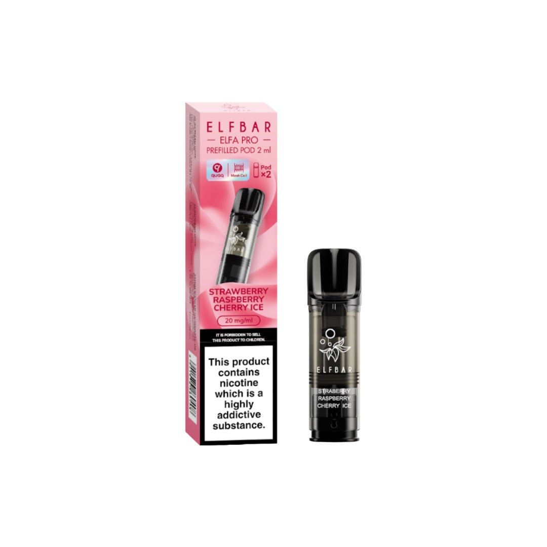 ELF Bar ELFA Pro Replacement Prefilled Pods - Elevate Your Vaping Experience with 38 Flavorful Choices