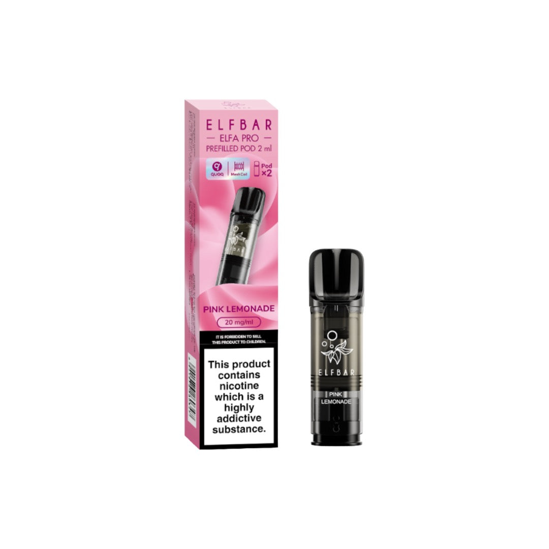 ELF Bar ELFA Pro Replacement Prefilled Pods - Elevate Your Vaping Experience with 38 Flavorful Choices