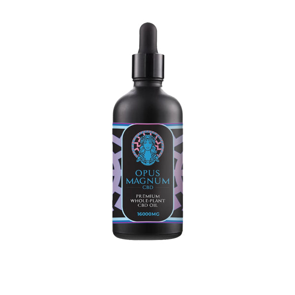 Opus Magnum High Potent 16000mg Full Spectrum CBD Oil - Unlock Ultimate Wellness with Our Delightful Elixir