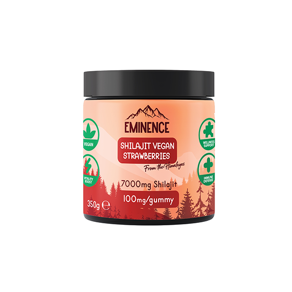 Eminence 7000mg Shilajit Vegan Gummies - Boost Your Energy and Vitality