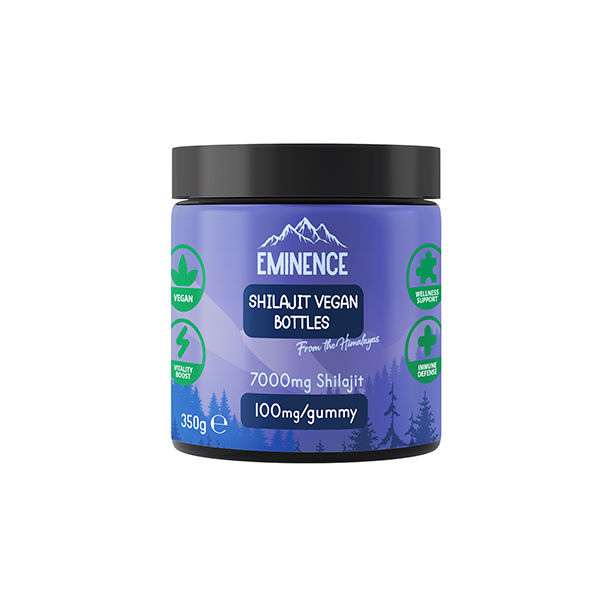 Eminence 7000mg Shilajit Vegan Gummies - Boost Your Energy and Vitality