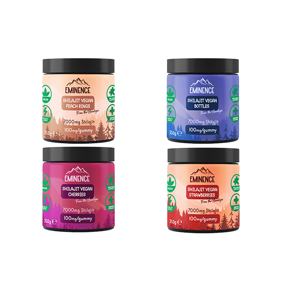 Eminence 7000mg Shilajit Vegan Gummies - Boost Your Energy and Vitality