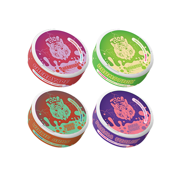 Tyga Extreme Energy Pouches - Unleash Your Inner Dynamo with 100mg Boost