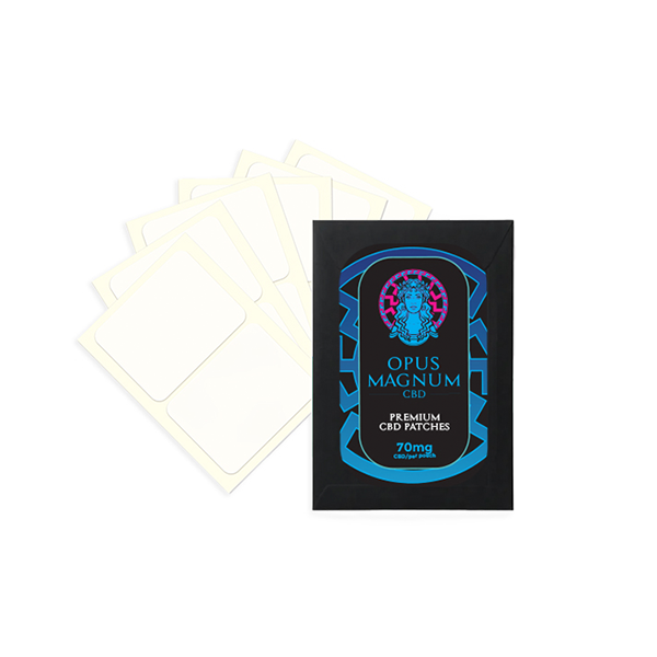 Opus Magnum 70mg CBD Patches - Effortless Wellness On The Go