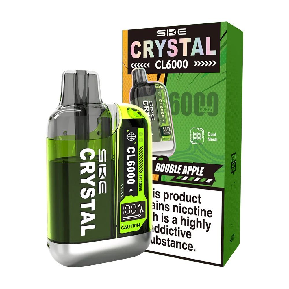 SKE Crystal CL6000 Vape Kit - 6000 Puffs of Pure Vaping Bliss