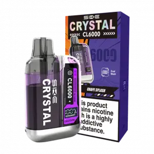 SKE Crystal CL6000 Vape Kit - 6000 Puffs of Pure Vaping Bliss