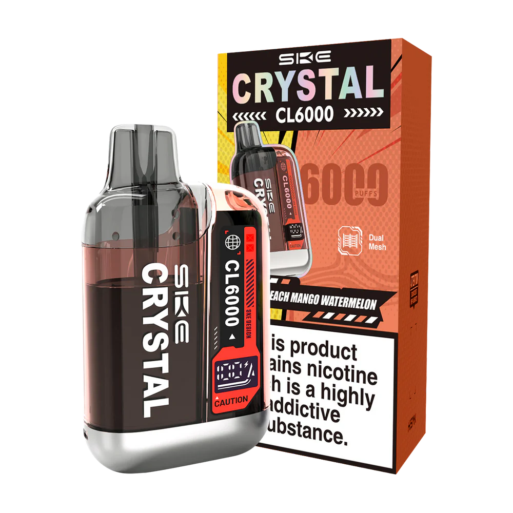 SKE Crystal CL6000 Vape Kit - 6000 Puffs of Pure Vaping Bliss