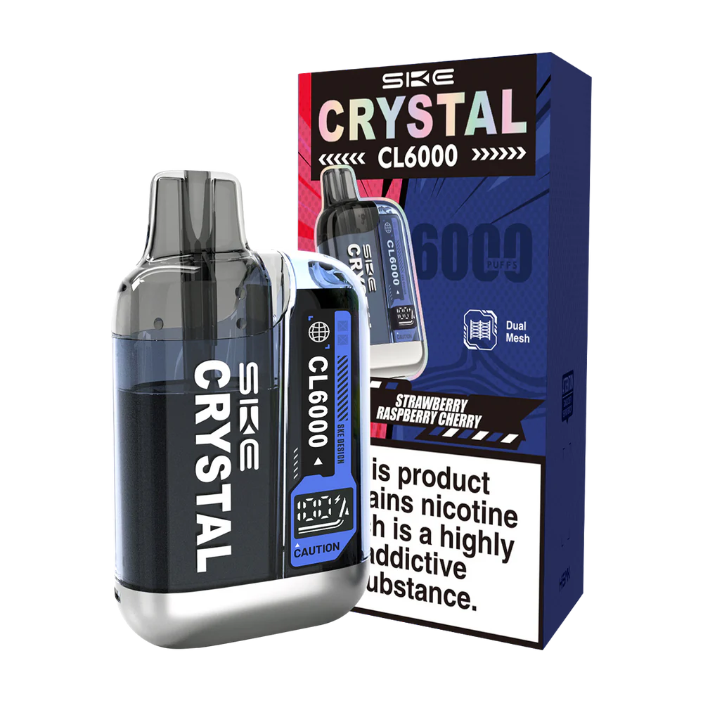 SKE Crystal CL6000 Vape Kit - 6000 Puffs of Pure Vaping Bliss