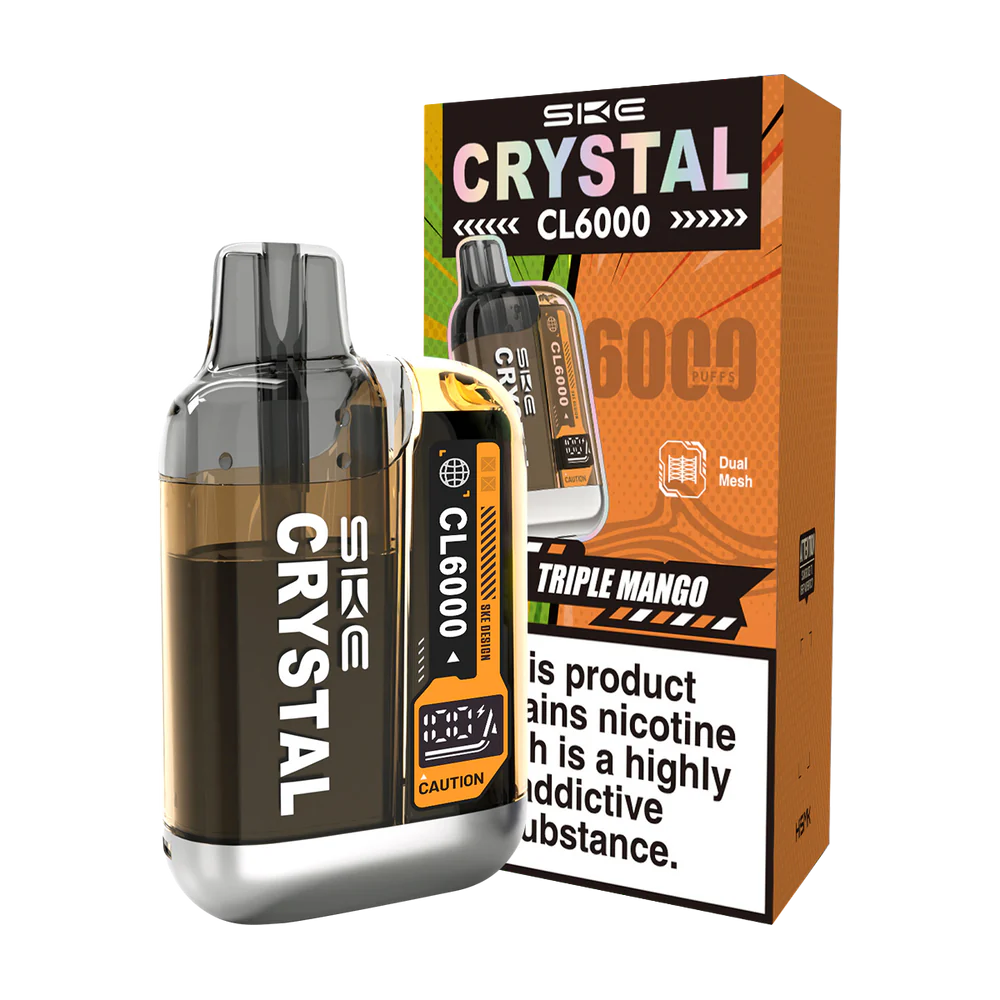 SKE Crystal CL6000 Vape Kit - 6000 Puffs of Pure Vaping Bliss