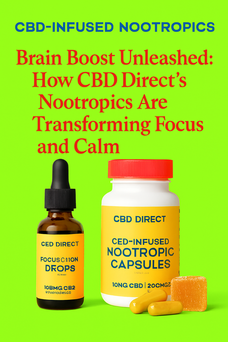 Calm Meets Clarity: Inside CBD Direct’s Advanced Nootropic Blends
