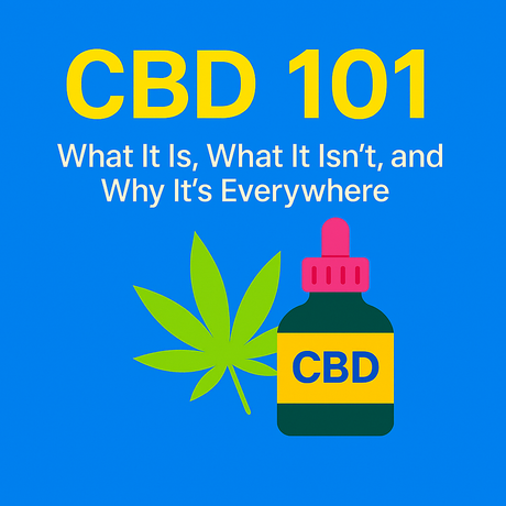 CBD 101 - What is it, What it isn't, and Why its EVERYWHERE