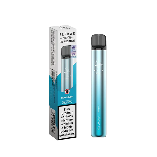 ELF Bar 600 V2 Disposable Vaping Device - Style Meets Satisfaction with 600 Flavorful Puffs