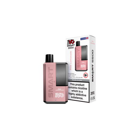 IVG Smart 5500 Disposable Rechargeable Vape Kit - Enjoy 5500 Puffs of Vaping Pleasure