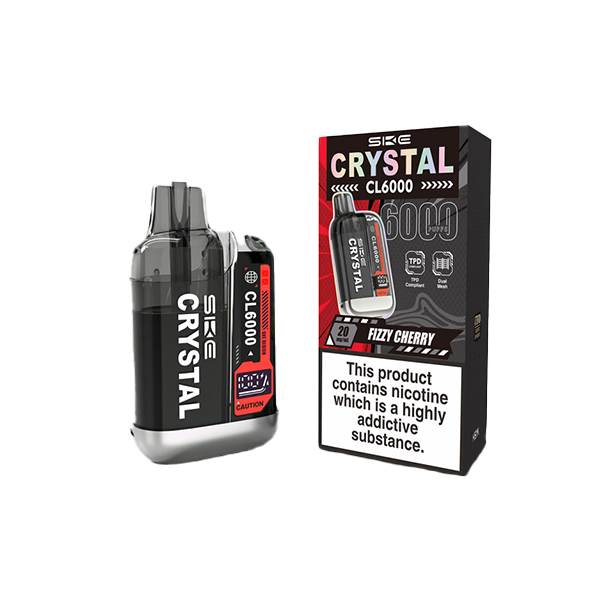 SKE Crystal CL6000 Vape Kit - 6000 Puffs of Pure Vaping Bliss
