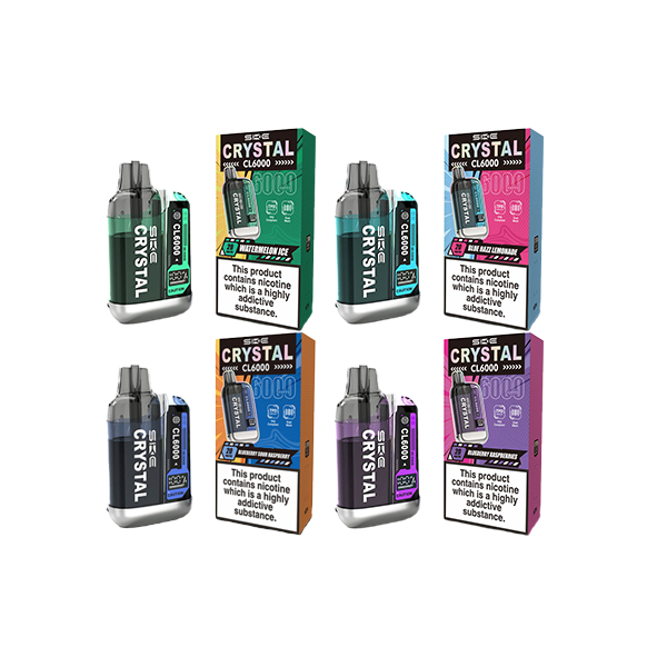 SKE Crystal CL6000 Vape Kit - 6000 Puffs of Pure Vaping Bliss