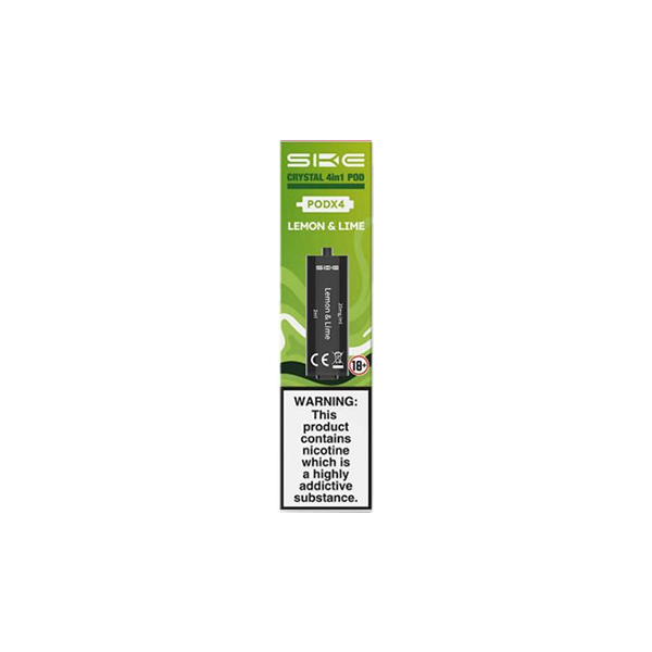 SKE Crystal 4in1 20mg Replacement Pods - 2400 Puffs of Flavorful Fun