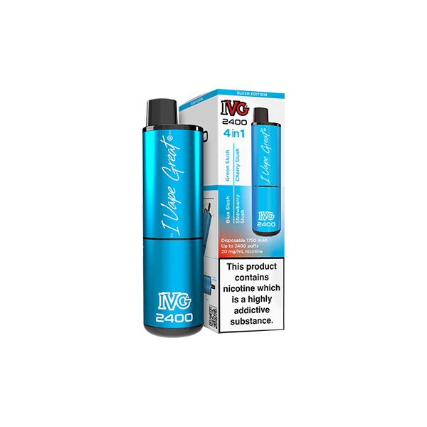I VG 2400 Disposable Vapes - 20mg of Flavorful Fun with 4 in 1 Delight