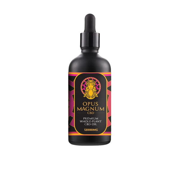 Opus Magnum High Potent 12000mg Full Spectrum CBD Oil - Ultimate Relaxation for Your Busy Life