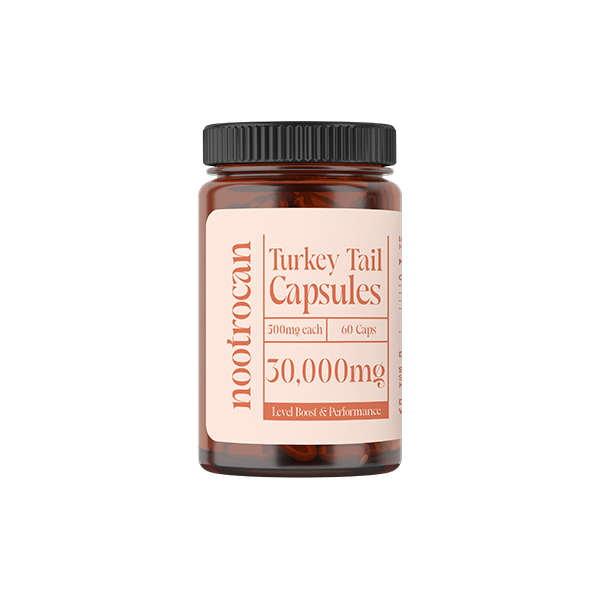 Nootrocan Nootropic Vegan Mushroom Capsules - Unleash Your Inner Genius with 30000mg Power
