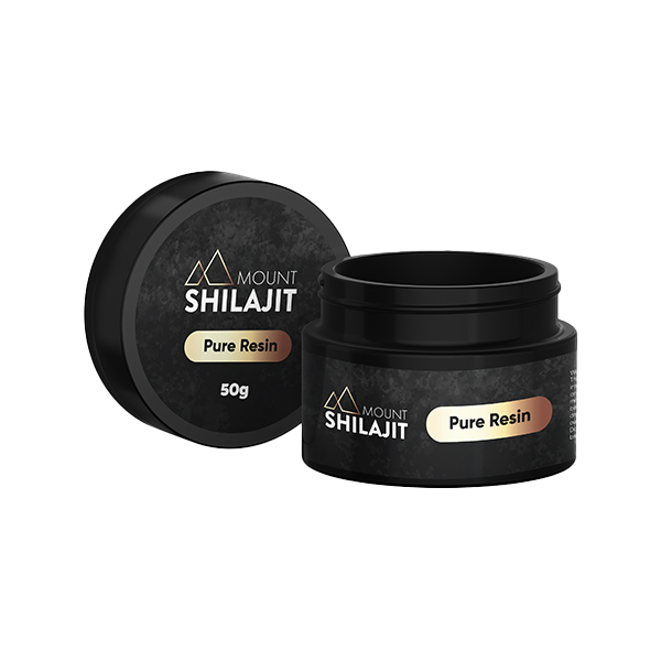 Mount Shilajit Pure Resin 50g - Unleash Your Inner Mountain Power