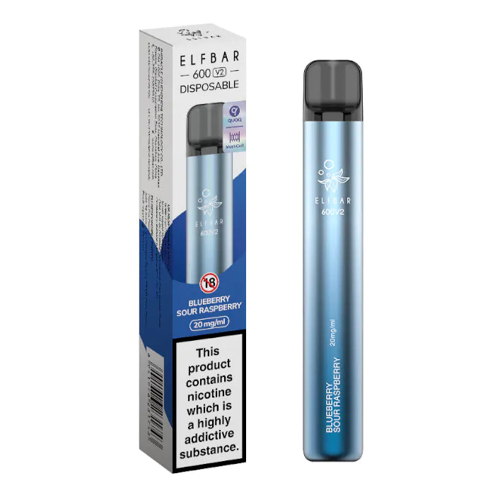 ELF Bar 600 V2 Disposable Vaping Device - Style Meets Satisfaction with 600 Flavorful Puffs